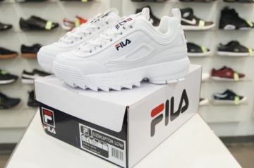 ЖЕНСКИЕ КРОССОВКИ FILA DISRUPTOR LOW WHITE WMN R.37