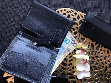 МУЖСКОЙ КОЖАНЫЙ КОШЕЛЕК С ЗАЩИТОЙ RFID-КАРТЫ