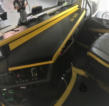 ИНТЕРЬЕР НОВОГО VOLVO FH4 — ОБРАЗЕЦ «MNW»