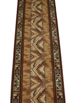 CHODNIK BCF Nowoczesny Zygzak Brąz MOCNY 70cm
