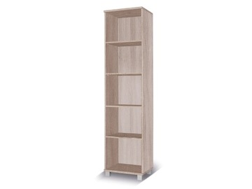 MS12 REGAŁ BIBLIOTECZKA DĄB SONOMA 50 cm witryna