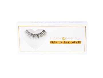Rzęsy na taśmie ALL DAY LONG Premium Silk Lashes KLEJ GRATIS