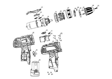 Аккумулятор 12 В Einhell TE-CD 12 Li TE-CD 12 Li-i TE-MG 12 2 Ач