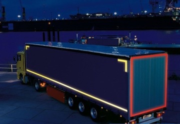 СВЕТООТРАЖАЮЩАЯ ЛЕНТА 3М 983-72 для маркировки транспортных средств.