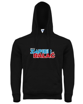 Męska bluza z kapturem LUBIĘ ZAPIERDALAĆ XXL