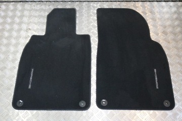 DYWANIKI CZARNE WELUR PORSCHE 991 LIFT