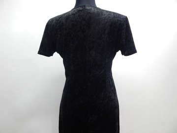 B.YOUNG sukienka czarna elegancka maxi L/40