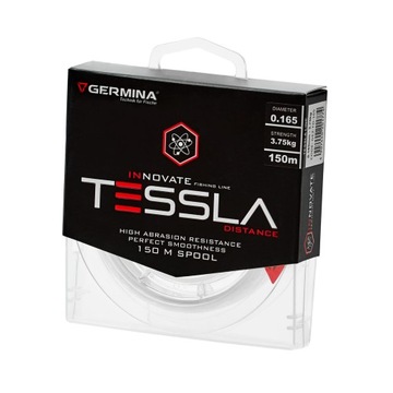 ŻYŁKA GERMINA TESSLA DISTANCE 150m 0,165mm 3,75kg