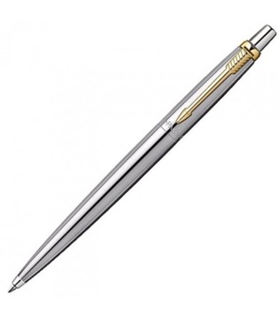 ORYGINALNY Długopis Parker Jotter Stal GT srebrny