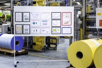 Магнитная рамка А4 Duraframe Magnetic серебро