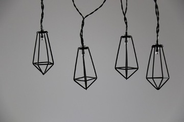 Светодиодная садовая гирлянда Alborg Goldlux на батарейках