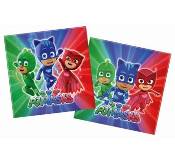 Серветки PJMASKS супер-герої 33x33 см 20 шт.
