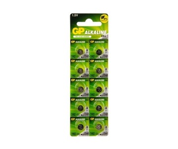 10x Bateria alkaliczna GP SUPER AG3 1,5V LR41 V3GA