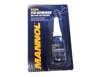 KLEJ szczeliwo DO GWINTÓW ŚRUB MANNOL 9924 MEDIUM ŚREDNI NIEBIESKI 10ml