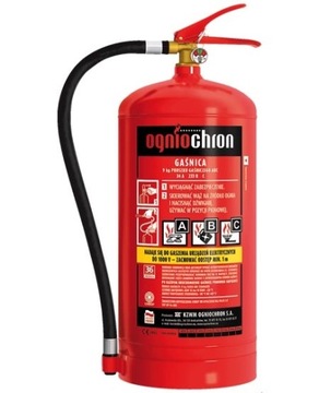 GAŚNICA PROSZKOWA GRUPY ABC OGP-9XABC-E 9KG