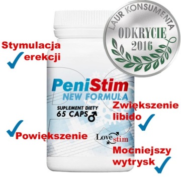 Увеличение пениса, эрекция, либидо, потенция, 65 таб.