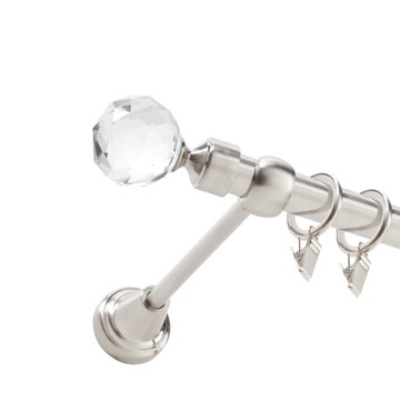 KARNISZ METALOWY FI 25mm / 160cm RÓŻNE WZORY