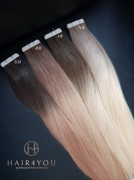 ЛЕНТА ДЛЯ НАТУРАЛЬНЫХ ВОЛОС GOLD LINE 50 СМ НА микроленте