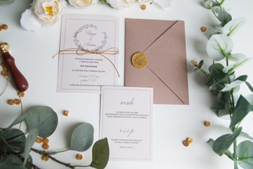 СВАДЕБНЫЕ ПРИГЛАШЕНИЯ МОНОГРАММА ЗАВОДА РУСТИК