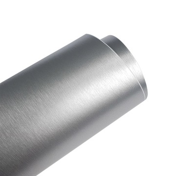 Фольга для мебели, дверцы холодильника, столешницы, алюминиевая матовая структура 90x50 см