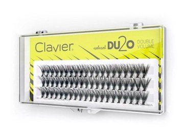 Kępki Rzęs Clavier 11mm DU2O Double Volume