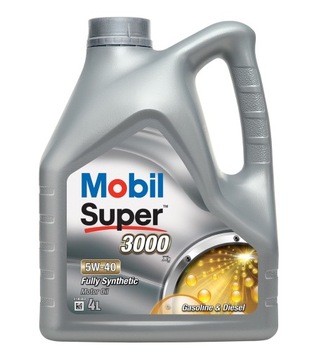Mobil Super 3000 X1 5W40 syntetyczny olej op.4L