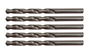 WIERTŁO DO METALU NWKa HSS 8.0mm GŁ. SZLIF. 5 SZT.