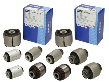 10 x TULEJE WAHACZA TYŁ ZESTAW BMW 3 E36 E46 93-05