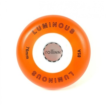 KOŁA ŚWIECĄCE SEBA LUMINOUS ORANGE 76MM