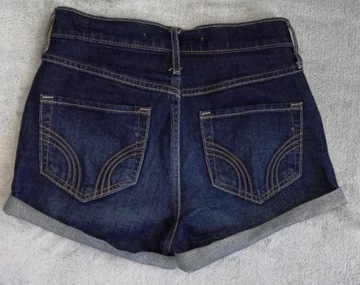 HOLLISTER krótkie spodenki jeans W 23 ABERCROMBIE