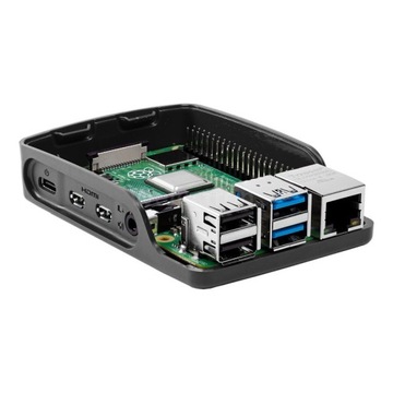 Официальный черный чехол для Raspberry Pi 4