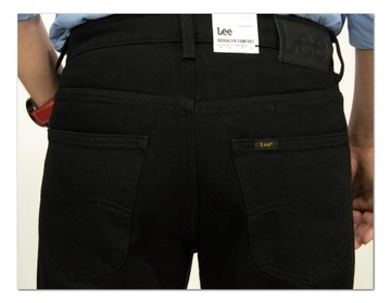 Lee Brooklyn Comfort Black spodnie jeansy W33 L34