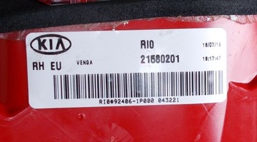 KIA VENGA 10- PRAVÁ VÍKO KUFRU ORIGINÁLNÍ