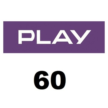 Doładowanie Play 60 zł