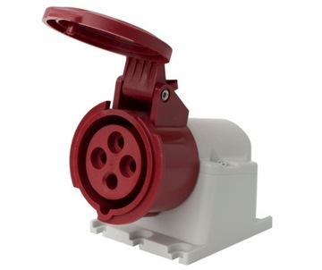 GNIAZDO STAŁE 32A 4P SIŁOWE 400V IP44 FAMATEL