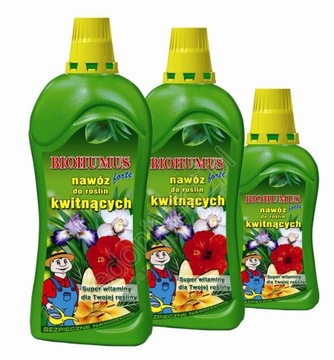 BIOHUMUS SUPER FORTE DO ROŚLIN KWITNĄCYCH 350ml