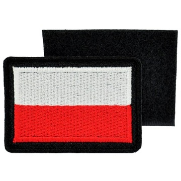 Emblemat Flaga Polski wz. 814/A/MON z rzepem