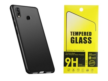 ETUI ULTRA SLIM SILKY TOUCH HUAWEI Y6 2019 +SZKŁO