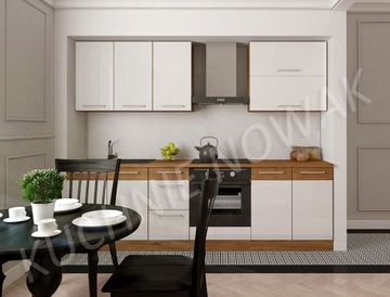 MEBLE KUCHENNE VIGO II POŁYSK 260 cm