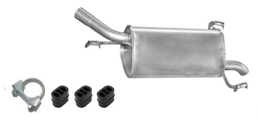 Tłumik końcowy 17.531 OPEL CORSA C 1.0 + ZESTAW