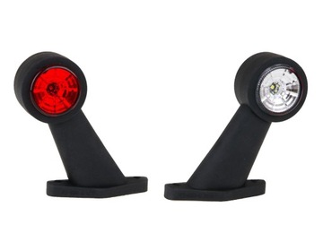 LAMPA OBRYSOWA LED 12-24V LAWETA PRZYCZEPKA PRAWA