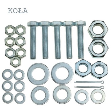 ŚRUBY OCYNK ROMET KOMAR 2320 SZTYWNIAK KOMPLET