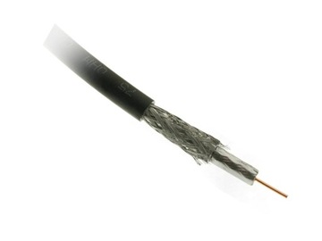 PRZEWÓD ANTENOWY SAT zewnętrzny KABEL Cu ŻEL 2,0m
