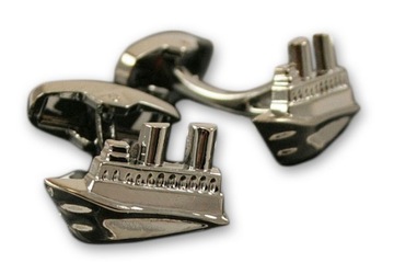 Spinki do mankietów - STATKI