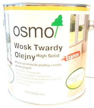 Osmo 3332 WOSK TWARDY OLEJ 0,75l J.POŁYSK Express