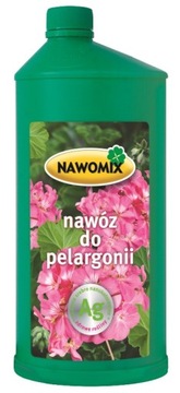 Nawomix DO PELARGONII 0,5L nawóz ze srebrem
