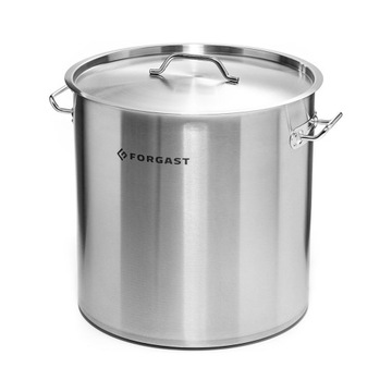 GARNEK STALOWY WYSOKI+POKRYWA 71 L 45x45 CM FORGAST FG02071