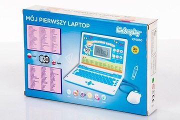 ОБРАЗОВАТЕЛЬНЫЙ НОУТБУК ДЛЯ ДЕТЕЙ KINDERPLAY ДЛЯ ИЗУЧЕНИЯ БУКВ, 120 ВАРИАНТОВ
