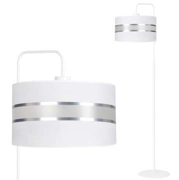 NOWOCZESNA LAMPA STOJĄCA PODŁOGOWA ABAŻUR LARO