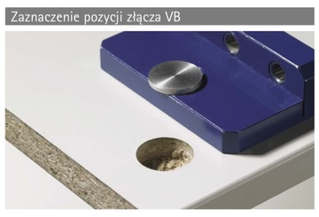 Шаблон для сверления BlueJig, штифты, HETTICH KPL